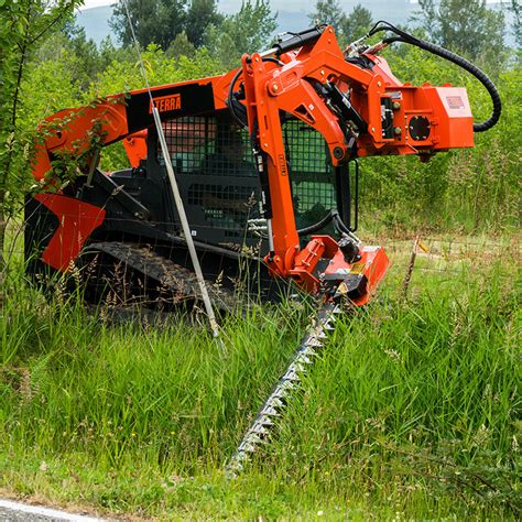 skid steer sickle|mowing attachment for skid steer.